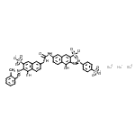 CAS#: 6358-79-8， Trisodium 4-Hydroxy-7-[({5-Hydroxy-6-[(2-Methylphenyl)Diazenyl]-7-Sulfonato-2-Naphthyl}Carbamoyl)Amino]-3-[(4-Sulfonatophenyl)Diazenyl]-2-Naphthalenesulfonate