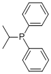 结构式 CAS# 6372-40-3, 异丙基二苯基膦