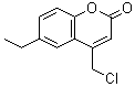 CAS 登录号：637751-75-8， 4-(氯甲基)-6-乙基-2H-苯并吡喃-2-酮
