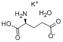 structure of CAS# 6382-01-0, L-Glutamic Acid Potassium Salt Hydrate (1:1:1);Potassium (4S)-4-Amino-5-Hydroxy-5-Oxo-Pentanoate Hydrate;Potassium (4S)-4-Amino-5-Hydroxy-5-Keto-Valerate Hydrate;Ccris 4213