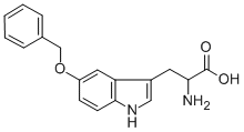 结构式 CAS# 6383-70-6, 5-苄氧基-DL-色氨酸