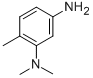 structure of CAS# 6406-67-3, N1,N1,6-Trimethylbenzene-1,3-Diamine;(5-Amino-2-Methylphenyl)Dimethylamine(SALTDATA: FREE);1,3-Benzenediamine,N3,N3,4-Trimethyl-(9CI);(5-Amino-2-Methylphenyl)Dimethylamine