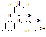 CAS#: 64183-66-0， 7,8-Dimethyl-5-(2,3,4,5-tetrahydroxypentyl)pyrido[4,3-b]quinoxaline-1,3-dione