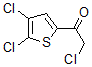 结构式 CAS# 64218-50-4, 2-氯-1-(4,5-二氯-2-噻吩基)-乙酮