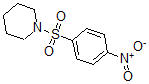 结构式 CAS# 64268-93-5, 1-[(4-硝基苯基)磺酰基]-哌啶