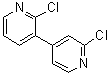 结构式 CAS# 643082-10-4, 2,2'-二氯-3,4'-联吡啶