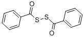 structure of CAS# 644-32-6, Dibenzoyl Disulphide;Benzenecarbothioic Acid S-[(Oxo-Phenylmethyl)Thio] Ester;Thiobenzoic Acid S-(Benzoylthio) Ester;S-Phenylcarbonylsulfanyl Benzenecarbothioate