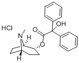 CAS#: 64520-33-8， L-2-alpha-Tropinyl Benzilate Hydrochloride