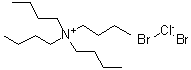 结构式 CAS# 64531-21-1, 四正丁基铵二溴氯化物