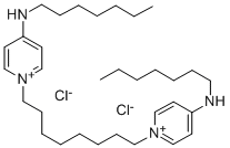 CAS#: 64690-92-2, 1,8-Bis(4-(Heptylamino)-1-Pyridinium)Octane Dichloride