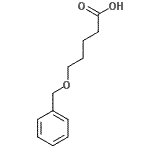 结构式 CAS# 64740-39-2, 5-(苄氧基)戊酸