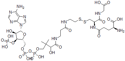 CAS#: 6477-52-7， Coenzyme alpha-Glutathione Mixed Disulfide