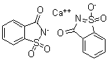 CAS#: 6485-34-3， 1,2-Benzisothiazol-3(2H)-One 1,1-Dioxide Calcium Salt (2:1)