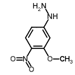 structure of CAS# 648917-64-0, (3-Methoxy-4-nitrophenyl)hydrazine;(3-methoxy-4-nitrophenyl)hydrazine;HYDRAZINE, (3-METHOXY-4-NITROPHENYL)-