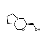 CAS 登录号：650577-85-8， (3S,8aS)-六氢-1H-吡咯并[2,1-c][1,4]恶嗪-3-基甲醇