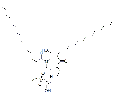 CAS#: 65060-06-2， (2-Hydroxyethyl)[2-[(2-Hydroxyethyl)(1-Oxohexadecyl)Amino]Ethyl]Methyl[2-[(1-Oxohexadecyl)Oxy]Ethyl]Ammonium Methyl Sulphate
