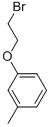 structure of CAS# 6512-13-6, 1-(2-Bromoethoxy)-3-Methylbenzene;1-(2-Bromoethoxy)-3-Methyl-Benzene;Phenetole, Beta-Bromo-M-Methyl-;Beta-Bromo-M-Methylphenetole
