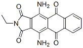 CAS 登录号：65121-70-2， 4,11-二氨基-2-乙基-1H-萘并[2,3-f]异吲哚-1,3,5,10(2H)-四酮
