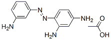 CAS#: 65122-44-3， 4-[(3-Aminophenyl)Azo]Benzene-1,3-Diamine Monoacetate