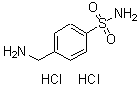 结构式 CAS# 65195-43-9, 4-(氨基甲基)苯磺酰胺二盐酸盐