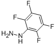 structure of CAS# 653-11-2, 2,3,5,6-Tetrafluorophenylhydrazine;2,3,5,6-Tetrafluorophenylhydrazine;Zinc00035750