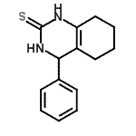 CAS 登录号：65331-17-1， 4-苯基-3,4,5,6,7,8-六氢-2(1H)-喹唑啉硫酮