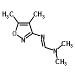 CAS 登录号：654052-22-9， N'-(4,5-二甲基-1,2-恶唑-3-基)-N,N-二甲基亚氨代甲酰胺