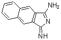 结构式 CAS# 65558-69-2, 1-亚氨基-1H-苯并[f]异吲哚-3-胺