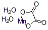 结构式 CAS# 6556-16-7, (T-4)-二水合[乙二酸基]-锰