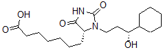 结构式 CAS# 65705-83-1, (4R)-rel-3-[(3R)-3-环己基-3-羟基丙基]-2,5-二氧代-4-咪唑烷庚酸