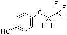 structure of CAS# 658-46-8, 4-(1,1,2,2,2-Pentafluoroethoxy)Phenol