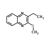 CAS 登录号：658686-48-7， 2-乙基-3-(甲硫基)喹喔啉