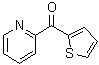 structure of CAS# 6602-63-7, 2-Pyridinyl(2-Thienyl)Methanone;2-(2-Thenoyl)pyridine;2-[(thiophen-2-yl)carbonyl]pyridine;MFCD02260530