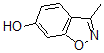 structure of CAS# 66033-92-9, 3-Methyl-1,2-Benzisoxazol-6-Ol;3-Methyl-1,2-Benzisoxazol-6-Ol(SALTDATA: FREE);3-METHYL-1,2-BENZISOXAZOL-6-OL