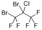 structure of CAS# 661-93-8, 1,2-Dibromo-2-Chloropentafluoropropane;1,2-Dibromo-2-Chloro-1,1,3,3,3-Pentafluoropropane;2-CHLORO-1,2-DIBROMOPENTAFLUOROPROPANE;1,2-DIBROMO-2-CHLOROPENTAFLUOROPROPANE