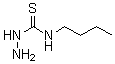 结构式 CAS# 6610-31-7, N-丁基-肼基硫代甲酰胺