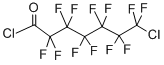 structure of CAS# 662-62-4, 7-Chloroperfluoroheptanoyl Chloride;7-CHLOROPERFLUOROHEPTANOYL CHLORIDE