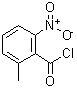 structure of CAS# 66232-57-3, 2-Methyl-6-nitrobenzoyl chloride;2-(dihydroxymethyl)-2,5-dihydrofuran-2,5-diol