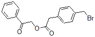 structure of CAS# 66270-97-1, Phenacyl 4-(Bromomethyl)Phenylacetate;4-(BROMOMETHYL)PHENYLACETIC ACID PHENACYL ESTER 97+%;PHENACYL 4-(BROMOMETHYL)PHENYLACETATE, 9 5%