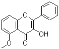 structure of CAS# 6665-81-2, 3-Hydroxy-5-Methoxy-2-Phenyl-4H-Chromen-4-One;3-HYDROXY-5-METHOXY-2-PHENYL-4H-1-BENZOPYRAN-4-ONE;3-hydroxy-5-methoxy-2-phenylchromen-4-one;ZINC00057680