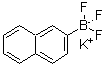结构式 CAS# 668984-08-5, 三氟(2-萘基)硼酸(1-)钾