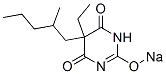 CAS#: 66968-95-4， 5-Ethyl-5-(2-Methylpentyl)-2-Sodiooxy-4,6(1H,5H)-Pyrimidinedione