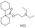 结构式 CAS# 67-92-5, 双环维林盐酸盐