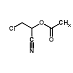 CAS#: 6702-21-2， 2-Chloro-1-Cyanoethyl Acetate