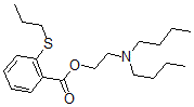 CAS#: 67031-75-8， 2-(Dibutylamino)Ethyl 2-(Propylthio)Benzoate