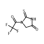 CAS#: 671-99-8， 2-Thioxo-1-(Trifluoroacetyl)-4-Imidazolidinone