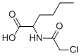 structure of CAS# 67206-26-2, Chloroacetyl-DL-Norleucine;2-[(2-Chloro-1-Oxoethyl)Amino]Hexanoic Acid;2-(2-Chloroethanoylamino)Hexanoic Acid;N-(Chloroacetyl)Norleucine