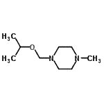 CAS 登录号：67232-27-3， 1-(异丙氧基甲基)-4-甲基哌嗪