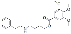 CAS#: 67293-55-4， 3,4,5-Trimethoxybenzoic Acid 4-(Phenethylamino)Butyl Ester