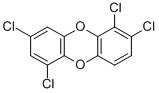 结构式 CAS# 67323-56-2, 1,2,6,8-四氯二苯并对二恶英